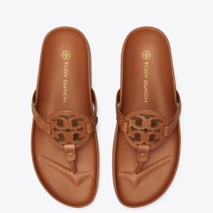 Tory Burch Miller Cloud Leather aged camellia 10.5